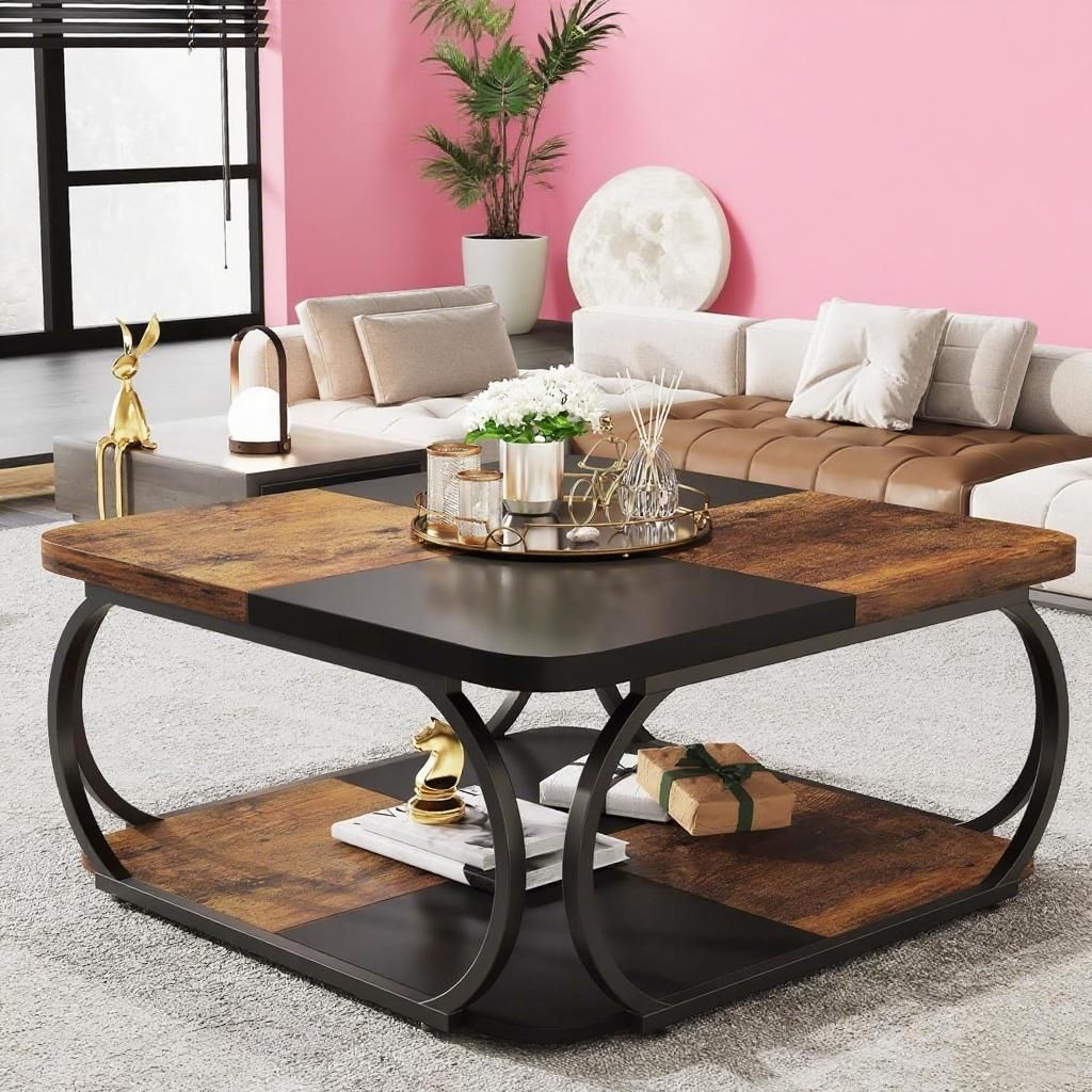 Sustainable Living Is - Handmade Durable Modern Solid Wood Coffee