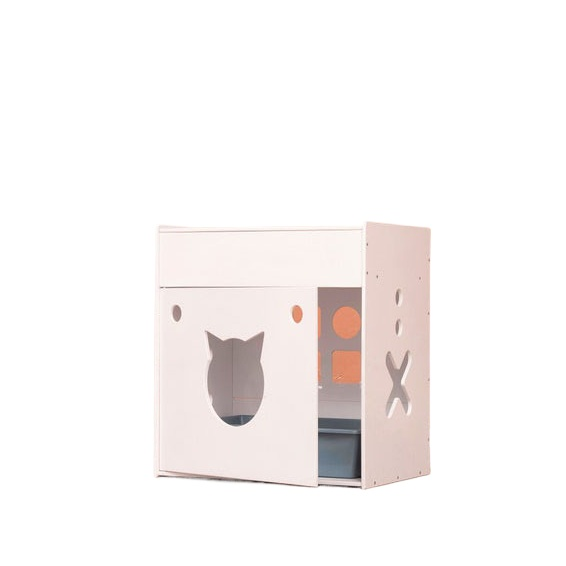 Sustainable Living House - Elegant Bamboo Cat Nest Litter Box