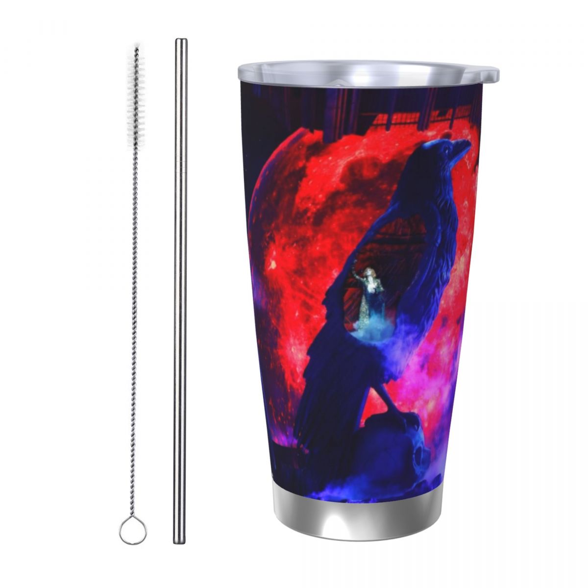 Stainless Steel Straw - Mylene Farmer Nevermore 20oz Stainless Steel