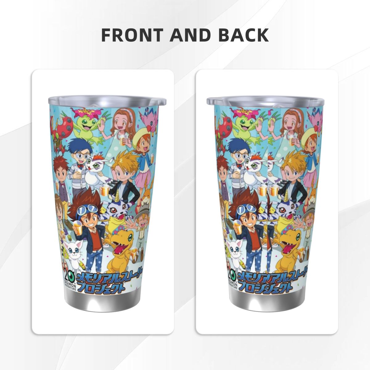D-Digimon 20oz Stainless Steel - đánh giá và giá Stainless Steel Straw