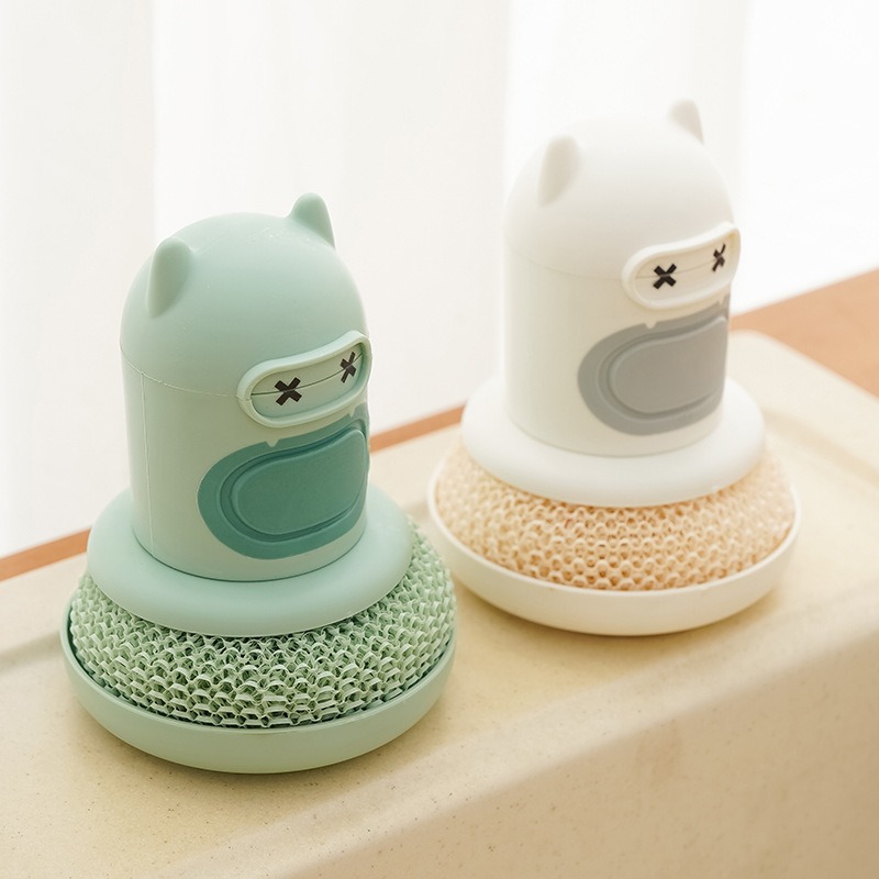 Kitchen Cartoon Press Bottle B - đánh giá và giá Dish Brush Bamboo