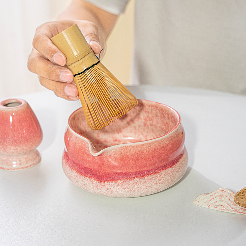 Matcha bowl Ceramic Matcha Gre - đánh giá và giá Dish Brush Bamboo