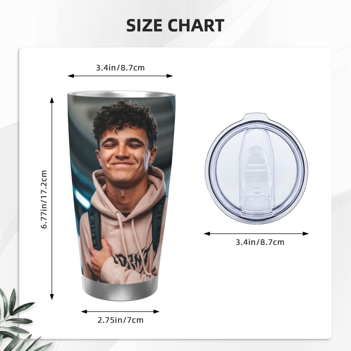 Lando Norris 20oz Stainless St - đánh giá và giá Stainless Steel Straw