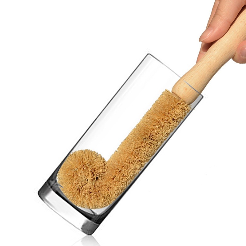 Kitchen Cleaning Brush Natural - đánh giá và giá Dish Brush Bamboo