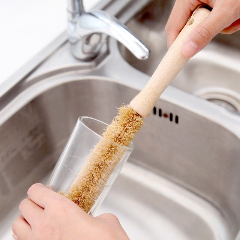 Kitchen Cleaning Brush Natural - đánh giá và giá Dish Brush Bamboo