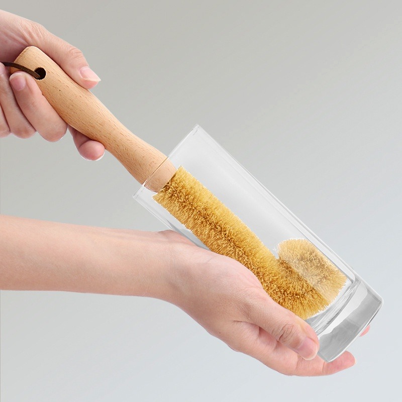 Kitchen Cleaning Brush Natural - đánh giá và giá Dish Brush Bamboo