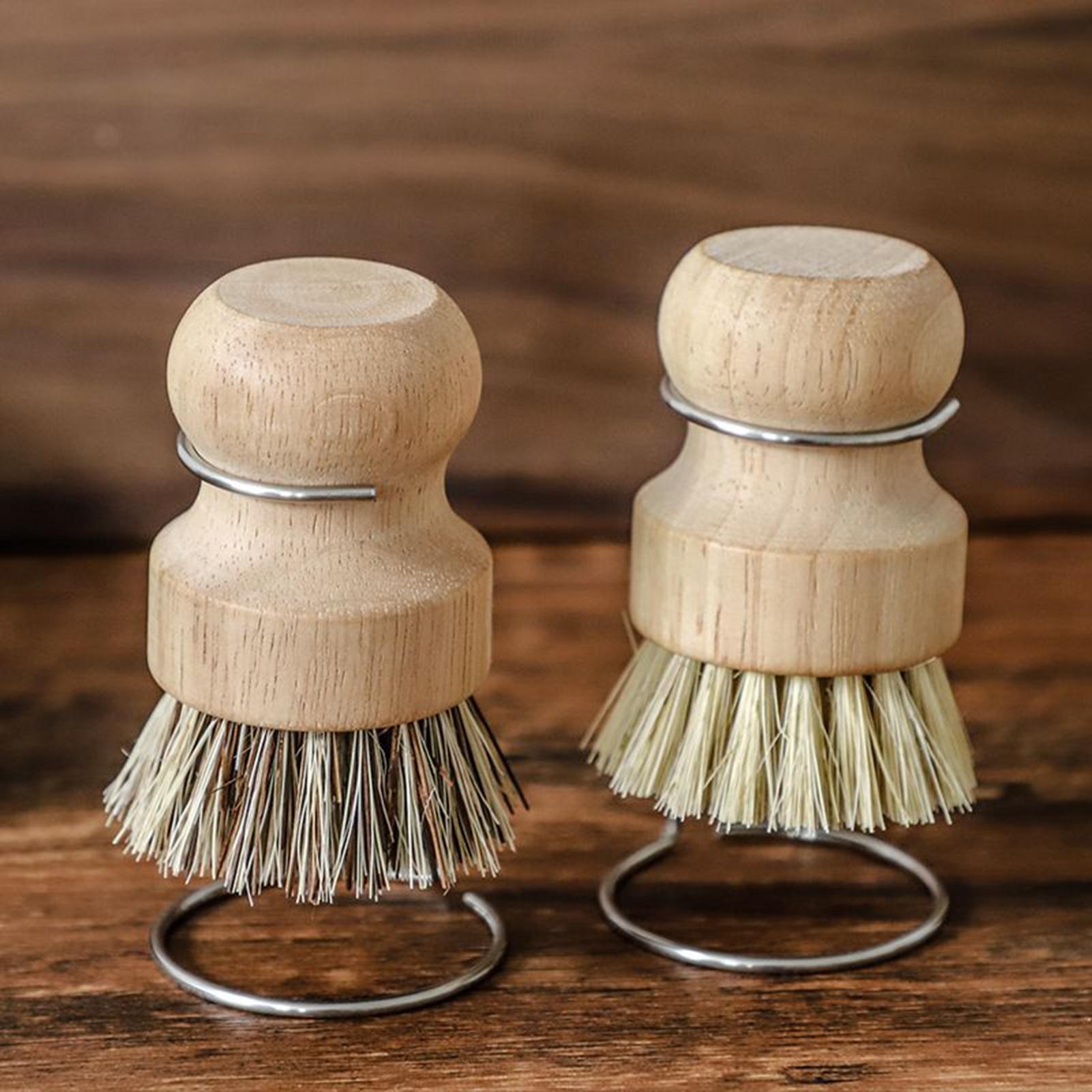 Wooden Kitchen Cleaning Brush  - đánh giá và giá Dish Brush Bamboo