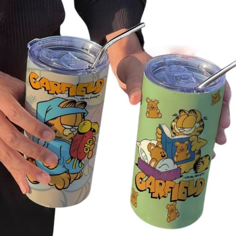 Garfield Coffee Cup Couple's H - đánh giá và giá Stainless Steel Straw