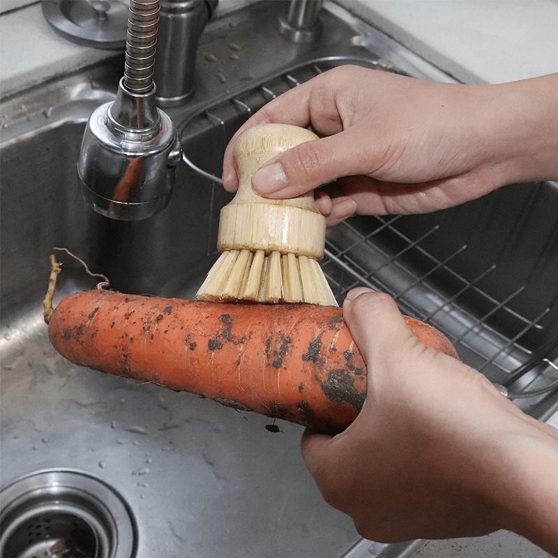 Bamboo Dish Scrub Brush Soap D - đánh giá và giá Dish Brush Bamboo