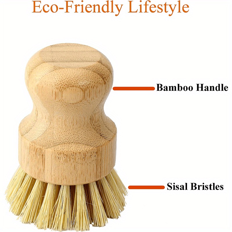 Bamboo Dish Scrub Brush Soap D - đánh giá và giá Dish Brush Bamboo
