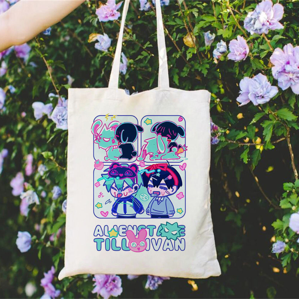 Alien Stage Canvas Tote Bags B - đánh giá và giá Sustainable Living Is