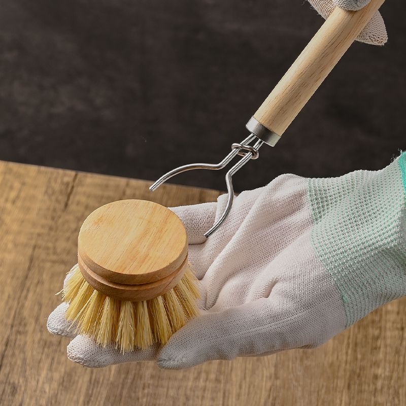 Wooden Handle Dish Brush Set w - đánh giá và giá Dish Brush Bamboo