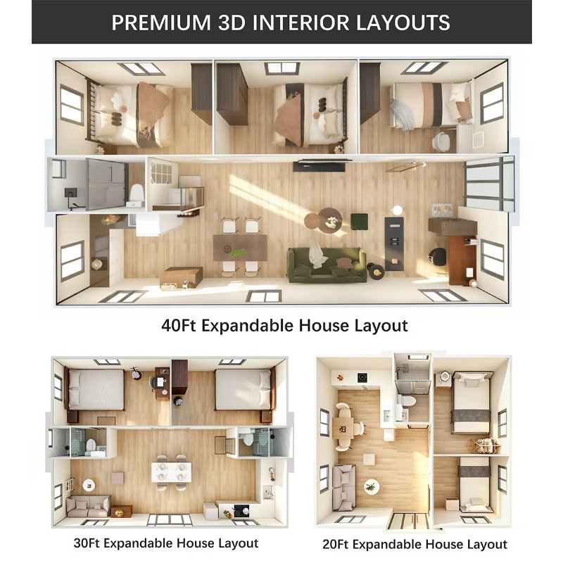 Customized Modern Prefab Modul - đánh giá và giá Sustainable Living House