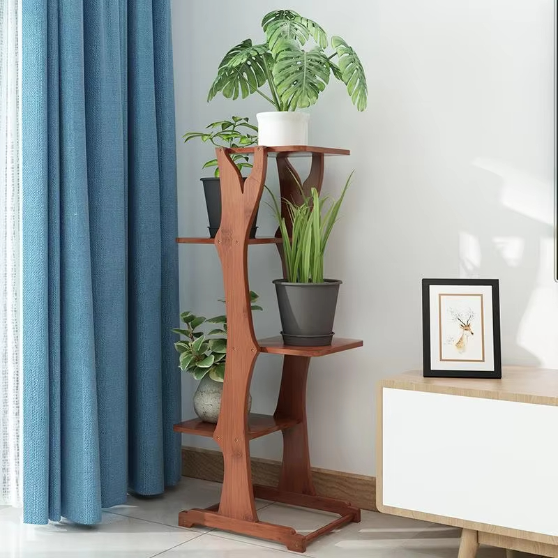 Bamboo Plant Stand Modern Styl - đánh giá và giá Sustainable Living Is